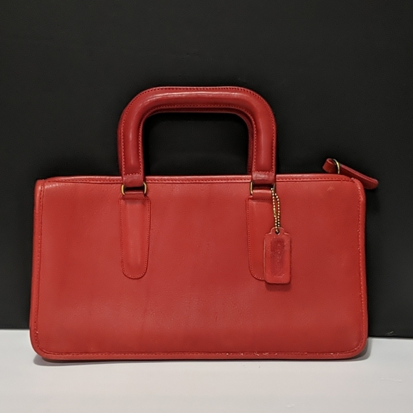 Rare Vintage Coach NYC Slim satchel compact - Picture 3 of 12